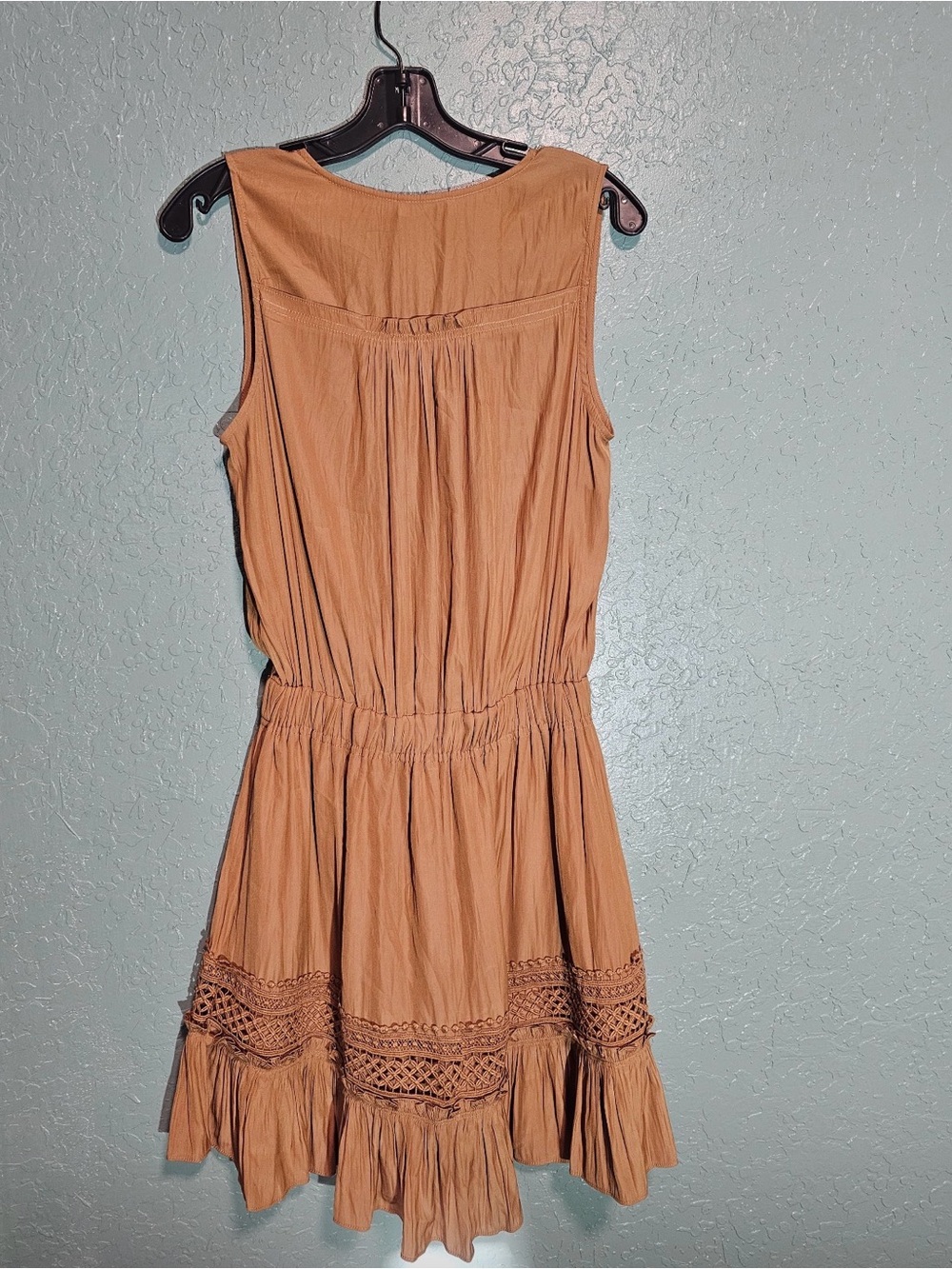 Ramy Brook Cara Dress Size S Light Cognac NWT - Picture 3 of 10